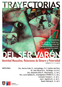 Afiche Seminario Masculinidades
